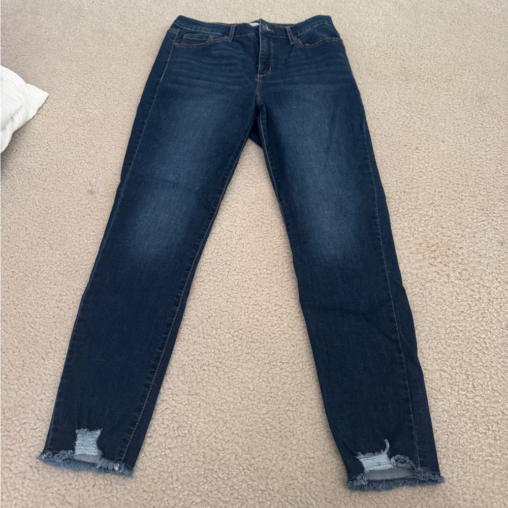 Sofia by Sofia Vergara Rosa Curvy Ankle Jean sz 8